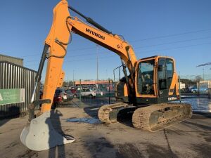 2018 Hyundai HX145LCR 15T Zero Tail Excavator