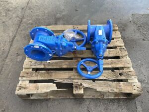 UNUSED 2x 6" Gate Valves