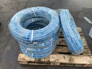 UNUSED 5x 50m 3/4" Mega Suction/Delivery Hose