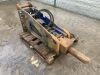 Large Blue Hydraulic Rock Breaker - 2