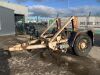 Single Axle Fast Tow Hydraulic Cable Drum Trailer - 2