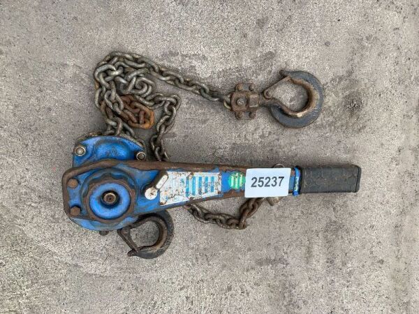 UNRESERVED Blue 1.5T Chain Hoist