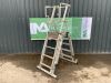 Youngman 4 To 6 Step Extendable Podium Ladder