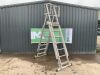 Youngman 7 To 9 Step Extendable Podium Ladder - 3