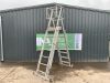 Youngman 7 To 9 Step Extendable Podium Ladder