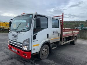 UNRESERVED 2015 Isuzu NPR N75.190 7.5T Crew Cab Tipper