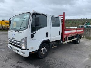 UNRESERVED 2015 Isuzu NPR N75.190 7.5T Crew Cab