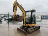 2013 Caterpillar 302.7D Zero Tail 2.7T Excavator - 2