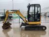 2015 Caterpillar 302.7DCR Zero Tail 2.8T Excavator - 4