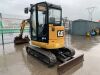 2015 Caterpillar 302.7DCR Zero Tail 2.8T Excavator - 11