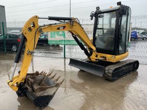 2013 Caterpillar 302.7D Zero Tail 2.7T Excavator