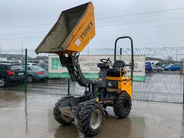 UNRESERVED 2011 Terex HS1000 1T High Tip Hydrostatic Site Dumper