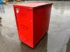 Armorgard Red Flambank Site Storage Box - 4