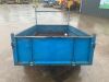 Blue 6x4 Car Trailer - 4