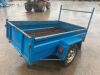 Blue 6x4 Car Trailer - 5