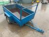 Blue 6x4 Car Trailer - 6