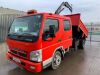 UNRESERVED 2009 Mitsubishi Canter 6C15GW Euro 4 Crew Cab Tipper & Crane