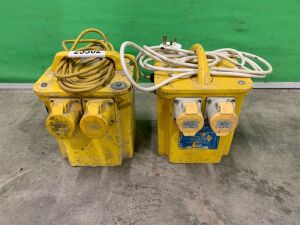 2 x 110v Transformers