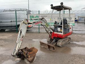 2003 Takeuchi TB014 1.4T Excavator