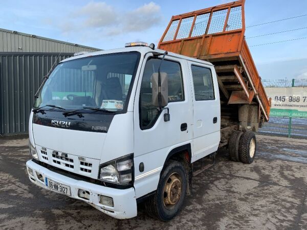 2006 Isuzu NPR Crew Cab Tipper