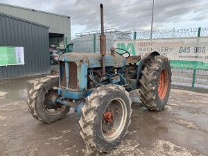 UNRESERVED Fordson Major 4WD Vintage Tractor