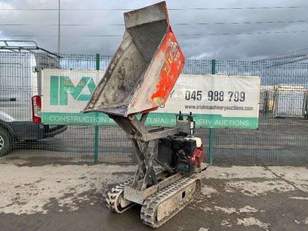 UNRESERVED 2015 Slanetrac HT1000 Tracked Pedestrian Hi-Tip Dumper