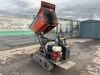 UNRESERVED 2015 Slanetrac HT1000 Tracked Pedestrian Hi-Tip Dumper - 14