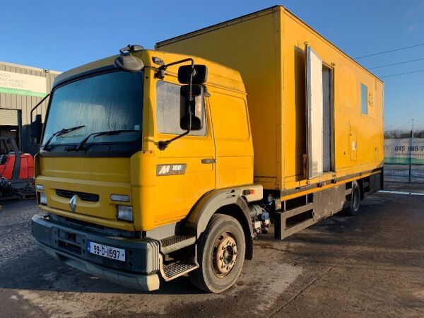 1999 Renault M180 4x2 Box Truck c/w Contents