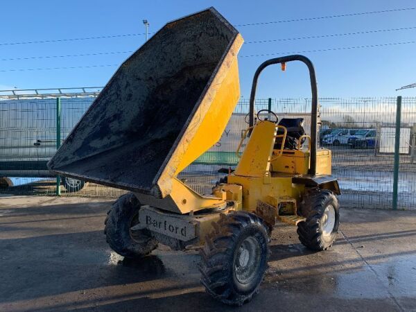 2006 Barford SXR3000 3T Swivel Site Dumper