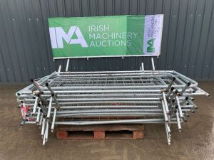 Selection of Galvanised Pedestrain Barriers