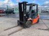 UNRESERVED 2006 Toyota 7FDF25 2.5T Diesel Forklift - 2