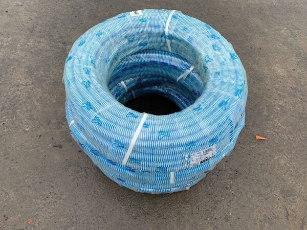 UNRESERVED 4 x 50M Rolls Of 3/4" Spiral Suction/Delivery Hoses