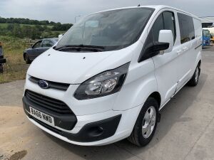 UNRESERVED 2017 Ford Transit Custom Crew Cab Limited LR DCB