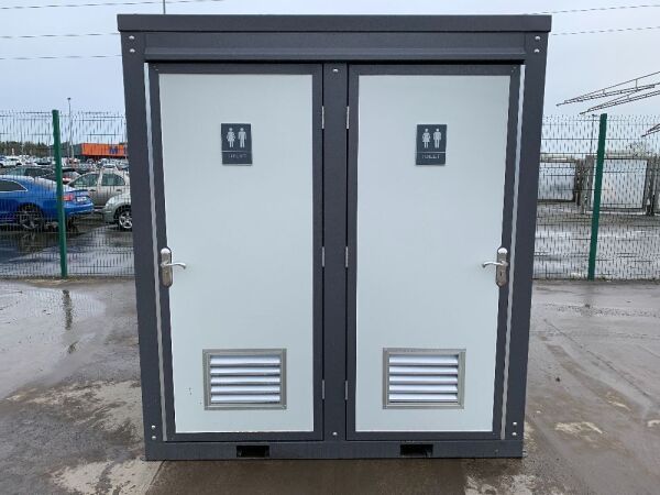 UNRESERVED/UNSED Bastone Double Toilet Unit