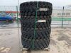 UNRESERVED/UNUSED 4 Of 20.5 x 25 x 20 Tyres