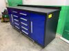 UNRESERVED/UNUSED Steelman 7ft Workbench - 2