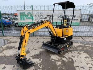 UNRESERVED/UNUSED Hanmen HMB12 Mini Excavator