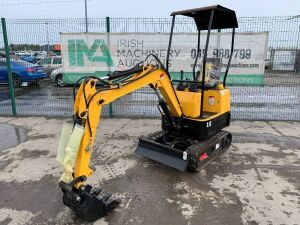 UNRESERVED/UNUSED Hanmen HMB12 Mini Excavator