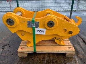 UNUSED HMB-02 Hydraulic Quick Hitch To Suit 4T-6T Excavator (50mm Pins)