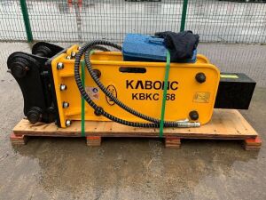 UNUSED KBKC-680 Hydraulic Breaker To Suit 5T-7T (45mm Pins)