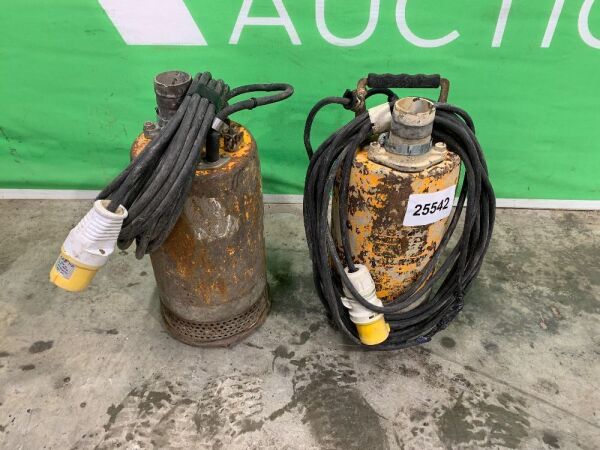 2 x Ponstar 2" Submersible Pump