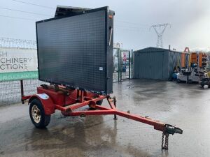 Ver-Mac Fast Tow Single Axle VMS Board