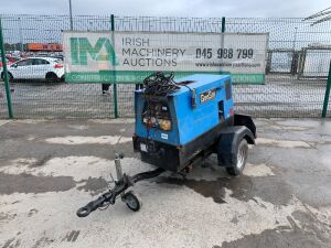 UNRESERVED 2014 Genset MPM 10/300 SS-KA 10KVA Fast Tow Diesel Welder/Generator