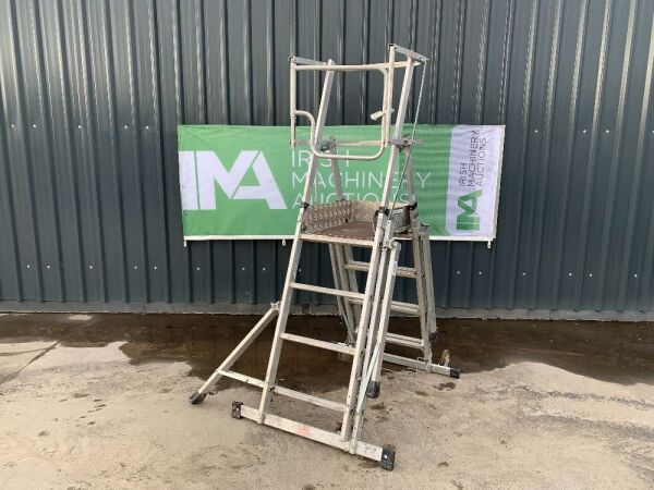 Youngman 4 To 6 Step Extendable Podium Ladder