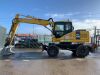 2007 Komatsu PW160-7 Wheeled Excavator - 3