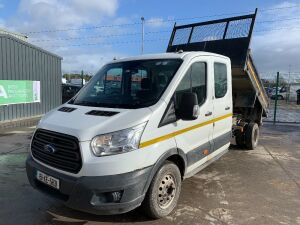 2015 Ford Transit 350 Crew Cab Twin Wheel Tipper RWD