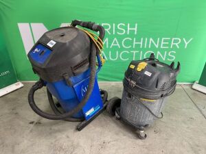 2 x Alto 110V Industrial Hoover