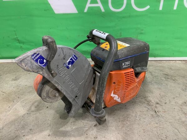 UNRESERVED Husqvarna K760 Oil Guard Petrol Consaw