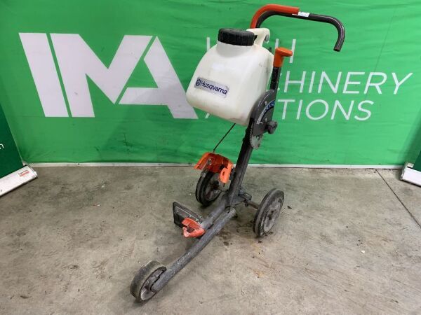 UNRESERVED 2011 Husqvarna KV750 Consaw Trolley c/w Water Tank