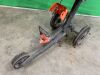 UNRESERVED 2011 Husqvarna KV750 Consaw Trolley c/w Water Tank - 2